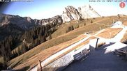 Archiviertes Webcam Bild: Breitenbergbahn in Pfronten: Ausgang Berg am 12.07.2026 um 06:43 Uhr