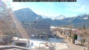 Archived webcam image showing Oberstdorf Haus on 26 Feb 2026 at 10:55
