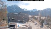 Archived webcam image showing Oberstdorf Haus on 26 Feb 2026 at 14:55