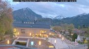 Archived webcam image showing Oberstdorf Haus on 20 Apr 2026 at 20:48
