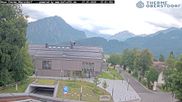 Archived webcam image showing Oberstdorf Haus on 27 Jul 2026 at 07:36