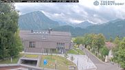 Archived webcam image showing Oberstdorf Haus on 27 Jul 2026 at 10:36