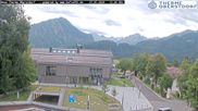 Archived webcam image showing Oberstdorf Haus on 27 Jul 2026 at 12:36
