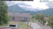 Archived webcam image showing Oberstdorf Haus on 27 Jul 2026 at 14:36
