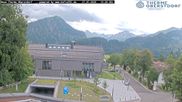 Archived webcam image showing Oberstdorf Haus on 27 Jul 2026 at 16:36