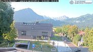Archived webcam image showing Oberstdorf Haus on 2 Aug 2026 at 08:48