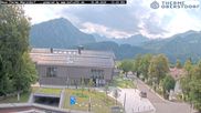Archived webcam image showing Oberstdorf Haus on 16 Aug 2026 at 12:51