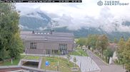 Archived webcam image showing Oberstdorf Haus on 10 Sep 2026 at 08:52