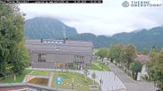 Archived webcam image showing Oberstdorf Haus on 10 Sep 2026 at 18:52