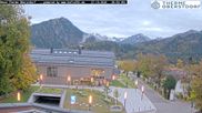 Archived webcam image showing Oberstdorf Haus on 27 Oct 2026 at 07:59