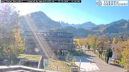 Archived webcam image showing Oberstdorf Haus on 27 Oct 2026 at 10:59