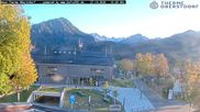 Archived webcam image showing Oberstdorf Haus on 27 Oct 2026 at 16:59