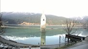 Archiviertes Webcam Bild: Versunkener Turm im Reschensee am 12.04.2026 um 08:02 Uhr