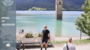 Archiviertes Webcam Bild: Versunkener Turm im Reschensee am 26.08.2026 um 14:15 Uhr