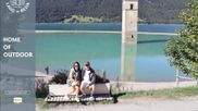 Archived webcam image showing The Church Tower in the Lake Resia on 3 Sep 2026 at 10:03
