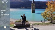 Archived webcam image showing The Church Tower in the Lake Resia on 17 Oct 2026 at 14:32
