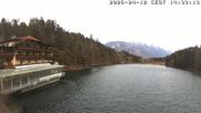 Archiviertes Webcam Bild: Parkhotel Tristachersee am 12.04.2026 um 14:56 Uhr
