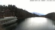 Archived webcam image showing Tristachersee parkhotel on 13 Apr 2026 at 14:42