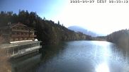 Archived webcam image showing Tristachersee parkhotel on 27 Apr 2026 at 08:54