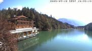 Archiviertes Webcam Bild: Parkhotel Tristachersee am 12.07.2026 um 10:17 Uhr