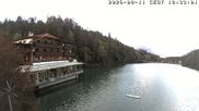Archived webcam image showing Tristachersee parkhotel on 11 Aug 2026 at 18:05