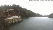 Archived webcam image showing Tristachersee parkhotel on 10 Sep 2026 at 08:26