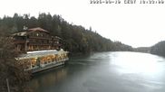 Archived webcam image showing Tristachersee parkhotel on 10 Sep 2026 at 18:26