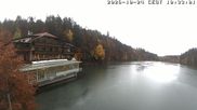 Archiviertes Webcam Bild: Parkhotel Tristachersee am 24.10.2026 um 10:47 Uhr