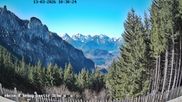 Archived webcam image showing Rohrkopfhütte restaurant on 13 Mar 2026 at 10:34