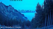 Archiviertes Webcam Bild: Rohrkopfhütte am Tegelberg am 13.04.2026 um 06:07 Uhr