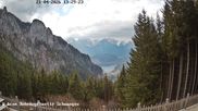Archived webcam image showing Rohrkopfhütte restaurant on 21 Apr 2026 at 14:35