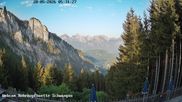 Archiviertes Webcam Bild: Rohrkopfhütte am Tegelberg am 28.05.2026 um 06:43 Uhr