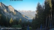 Archiviertes Webcam Bild: Rohrkopfhütte am Tegelberg am 12.07.2026 um 06:25 Uhr