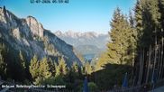 Archiviertes Webcam Bild: Rohrkopfhütte am Tegelberg am 12.07.2026 um 07:25 Uhr