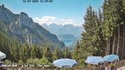 Archiviertes Webcam Bild: Rohrkopfhütte am Tegelberg am 12.07.2026 um 12:25 Uhr