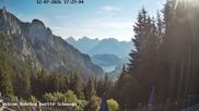 Archiviertes Webcam Bild: Rohrkopfhütte am Tegelberg am 12.07.2026 um 18:25 Uhr