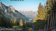 Archived webcam image showing Rohrkopfhütte restaurant on 30 Jul 2026 at 07:41