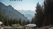 Archived webcam image showing Rohrkopfhütte restaurant on 30 Jul 2026 at 16:41