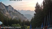 Archived webcam image showing Rohrkopfhütte restaurant on 30 Jul 2026 at 20:41