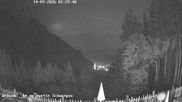 Archived webcam image showing Rohrkopfhütte restaurant on 14 Sep 2026 at 02:11