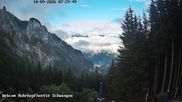 Archived webcam image showing Rohrkopfhütte restaurant on 14 Sep 2026 at 08:11