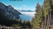 Archiviertes Webcam Bild: Rohrkopfhütte am Tegelberg am 18.10.2026 um 10:08 Uhr