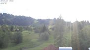 Archiviertes Webcam Bild: Oberstaufen: Biohotel Schratt - Blick zur Imbergbahn am 20.05.2026 um 18:01 Uhr
