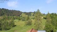 Archiviertes Webcam Bild: Oberstaufen: Biohotel Schratt - Blick zur Imbergbahn am 25.05.2026 um 08:02 Uhr