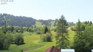 Archiviertes Webcam Bild: Oberstaufen: Biohotel Schratt - Blick zur Imbergbahn am 25.05.2026 um 14:02 Uhr