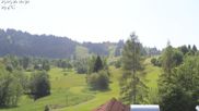 Archiviertes Webcam Bild: Oberstaufen: Biohotel Schratt - Blick zur Imbergbahn am 25.05.2026 um 16:02 Uhr