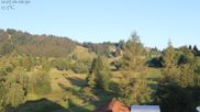 Archiviertes Webcam Bild: Oberstaufen: Biohotel Schratt - Blick zur Imbergbahn am 12.07.2026 um 06:31 Uhr