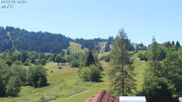 Archiviertes Webcam Bild: Oberstaufen: Biohotel Schratt - Blick zur Imbergbahn am 12.07.2026 um 14:31 Uhr