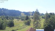 Archiviertes Webcam Bild: Oberstaufen: Biohotel Schratt - Blick zur Imbergbahn am 12.07.2026 um 16:31 Uhr