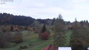Archiviertes Webcam Bild: Oberstaufen: Biohotel Schratt - Blick zur Imbergbahn am 27.10.2026 um 06:21 Uhr